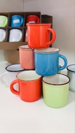 Mini canecas cerâmica xicaras