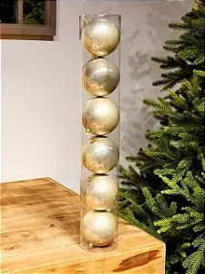 BOLA LISA COM 6 UNIDADES DE 8CM - comprar online