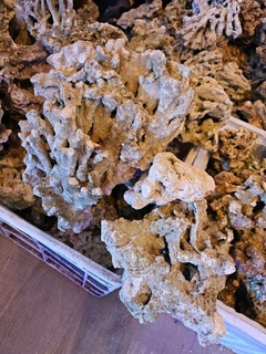 Roca natural Indonesia seca x peso (curada)