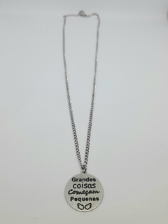 Colar Aço Inoxidável Começar