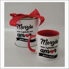 Kit Caneca de Porcelana com Tubolata Morzão.