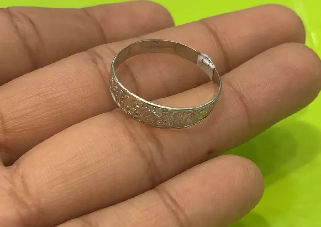 Anillo De Plata De La Suerte APPD19