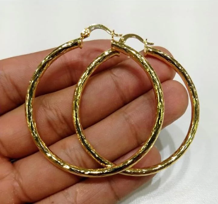 Arracada Chapa De Oro Mod ARRA100