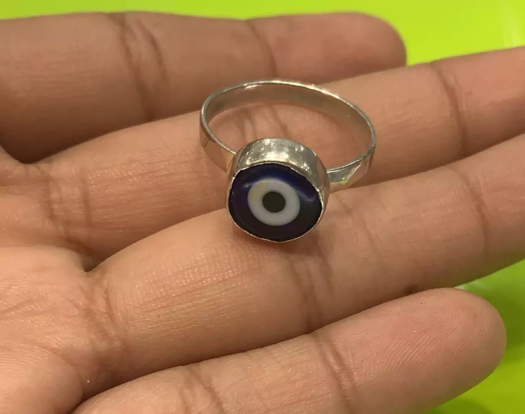 Anillo De Plata Ojo Turco APPD13