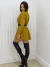 Vestido Curto Lãzinha Paola Manga Longa - loja online