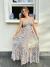 Vestido Longo Alcinha Indiano Alcinha Amarração