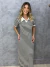 Vestido Midi Moletinho Listrado