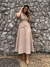 VESTIDO BABADO CINTURA