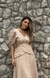 VESTIDO BABADO CINTURA - comprar online