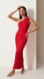 Vestido Orquídea Vermelho