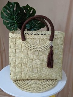 Bag de palha quadrada