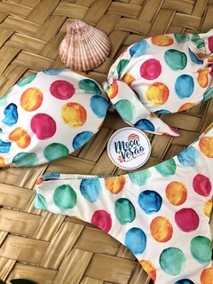 Biquíni Poá colorido - comprar online