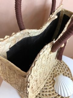 Bag de palha - Moça Verão