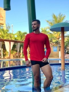 Camisa UV Vermelho