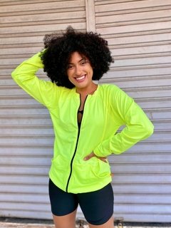 Bomber Uv Verde Neon - comprar online