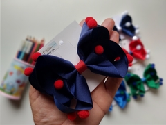 Laço Boutique Pompom Escolar - BeLaços