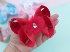 Laço Boutique Organza Pompom - loja online
