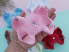 Imagem do Laço Boutique Organza Pompom