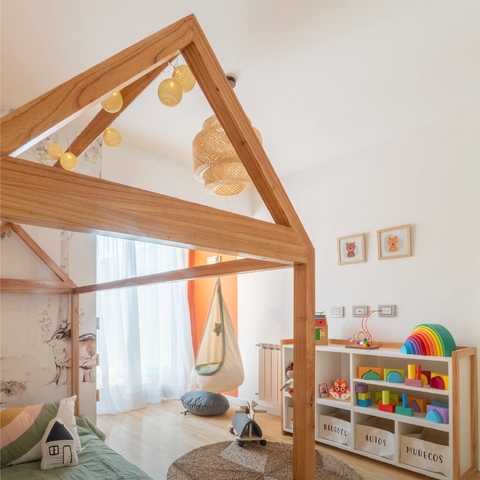 CAMA CASITA DOS ALTURAS (CON OPCIÓN CAMA CAJÓN)