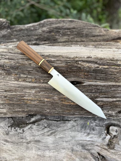 Gyuto carbono c70 espiga oculta con Saya