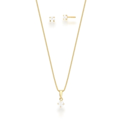 Conjunto Ponto de Luz Gold P