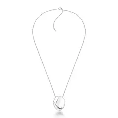 Colar Rodio Organic Small