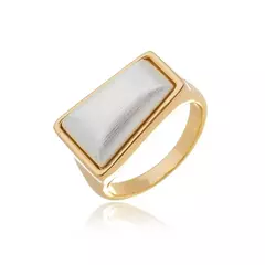 Anel Retang Geometric