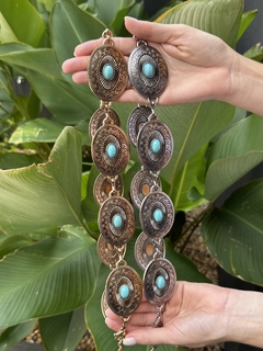 Cinto Concho Metal Tiffany - comprar online