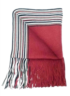 Bufanda rayada. - comprar online