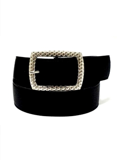 hebilla honey. cuerina pase 40 mm. NEGRO.