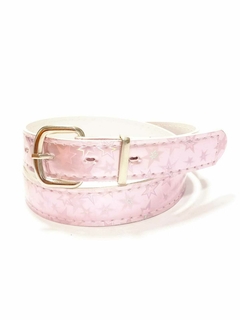 CUERINA PASE 25 MM. estrellas rosa
