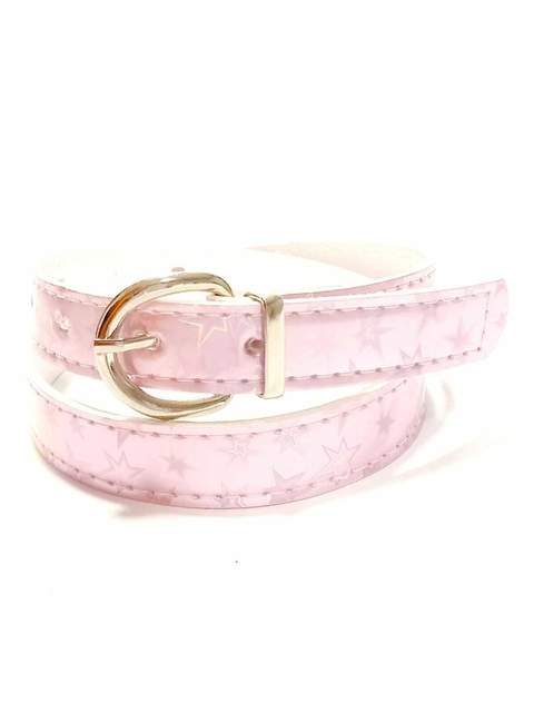 CUERINA PASE 20 MM. estrellas rosa