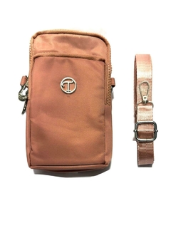 BANDOLERA PORTACELULAR ROSA VIEJO. - comprar online