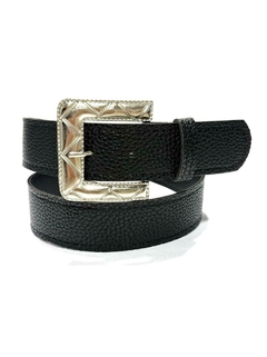 HEBILLA FRANCISCA. CUERINA PASE 40 MM. NEGRO - comprar online