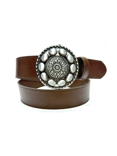 CHAPÓN 3. CUERINA PASE 40 MM. MARRÓN. - comprar online