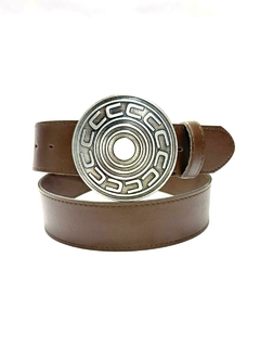 CHAPÓN 4. CUERINA PASE 40 MM. MARRÓN. - comprar online