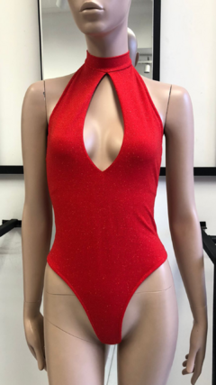 Imagen de Body crepe glitter chocker BD30C