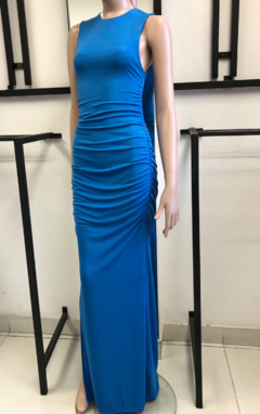 Vestido acetato long mussi NV200