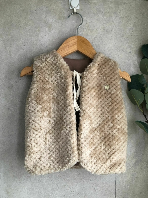 Chaleco Soft beige