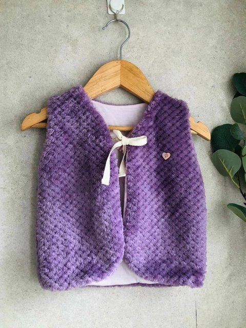 chaleco soft lila