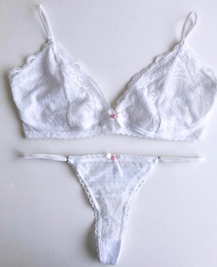 conjunto rosie blanco
