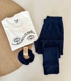 PIJAMA YING-YANG AZUL