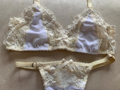CONJUNTO YOKO (algodón y puntilla) en internet