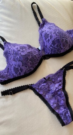 Conjunto Maria soft deluxe Violeta