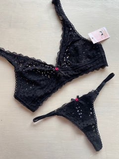 conjunto camille negro