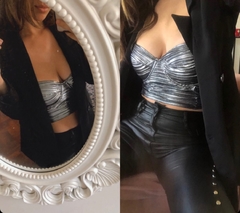 Bustier party peltre