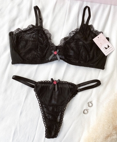 conjunto rosie negro
