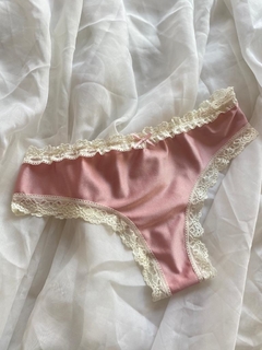 CULOTTE LESS PUNTILLITA ROSA Lb
