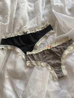 CULOTTE LESS PUNTILLA NEGRO