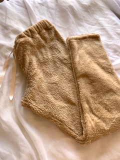 pant corderito marron